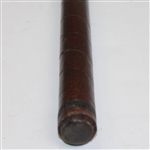 Circa Late 1890's Charles Brand Slight Wry-Neck Wood Putter - Carnoustie Stamp Shaft