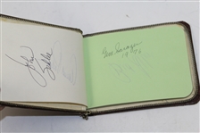 1976 Autograph Album Booklet with Nicklaus(x2), Palmer, Sarazen, and many others JSA ALOA
