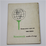 1953 US Open at Oakmont CC Official Program - Hogan Winner
