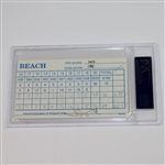 Tiger Woods & Jesper Parnevik (He Hooked Tiger & Elin Up) Signed 1997 Pebble Beach Scorecard PSA Slabbed #83405545