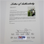 Tiger Woods Signed Stanford Freshman Small Photo PSA/DNA #B21375