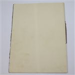 1951 Ryder Cup  Dinner Menu Signed by 9 U.S. Team, Horton Smith & Joe DiMaggio- JSA ALOA