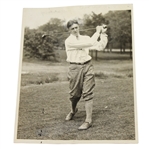 1923 Wire Photo Francis Ouimet beat Cyril Tolley in British Amateur at Royal Cinque Ports GC