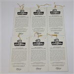 1997 Set of Las Vegas Invitational Tickets - Depicts Defending Champ Tiger Woods