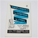 1962 Open Championship at Old Troon Program - Arnold Palmer Winner