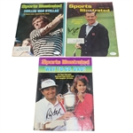 Fuzzy Zoeller, Ray Floyd, & Gene Littler Signed Sports Illustrated Magazines JSA Certs