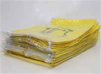 Lot of Twenty-Five 2016 Masters Embroidered Flags - Danny Willet Winner