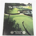 Lot of Five Signed US Open Programs - 1988, 1989, 1990, 1991(NS), 1992, & 1993 JSA ALOA