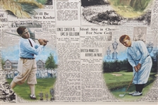 Ltd Ed The Legacy Lives On Bobby Jones Print #431/1200
