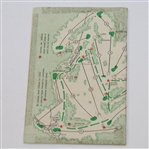 1956 Masters Tournament Spectator Guide - Jack Burke Winner
