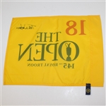 Tom Watson Signed 2016 British Open Flag JSA ALOA