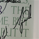 Multi-Signed 1996 Tour Championship Poster - Steve Jones Collection JSA ALOA