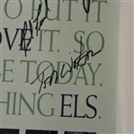Multi-Signed 1996 Tour Championship Poster - Steve Jones Collection JSA ALOA