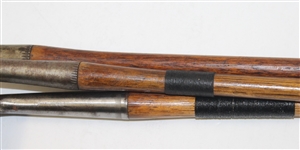 Set of Three Deep Groove Irons - Spalding F-6, Chattell, & Bakspin