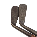 J&A Simpson Smooth Face Iron & Unmarked Old Cleek