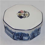 2001 Ryder Cup 'The Belfry' Wedgewood China Box with Lid