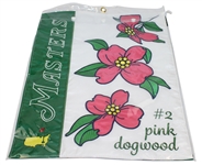 Masters Commemorative Pink Dogwood Undated Garden Flag - Hole #2
