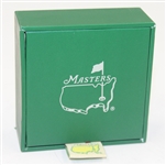 Masters Green and Yellow Round Knot Cuff Links