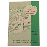 1957 Masters Spectator Guide - Doug Ford Winner
