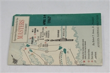 1967 Masters Spectator Guide - Gay Brewer Winner