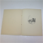1947 Ryder Cup Tournament Banquet Menu - Portland Golf Club