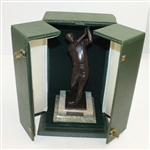 Jack Nicklaus Garrard & Co. Ltd Ed. Bronze Sculpture in Original Box