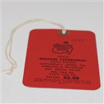 1952 Masters Tournament Saturday Ticket #2277-HIGHEST CONDITION, BEST KNOWN!