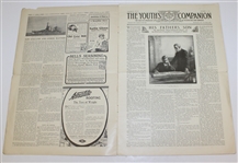 The Youth's Companion Oct. 9, 1913 Issue with Ouimet, Vardon, and Ray on Cover