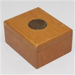 1951 Masters Tournament Media Gift Given To Robert E. Harlow - Founder of 'Golf World'