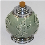 Circa 1940's Rookwood Pottery Ceramic Humidor/Cigarette Holder/Display