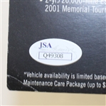 Jack Nicklaus Signed 2000 The Memorial Program JSA #Q49308