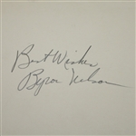 Byron Nelson Signed 1946 Book 'Byron Nelson's Winning Golf' JSA #Q49243