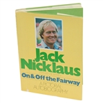 Jack Nicklaus Signed Book On & Off the Fairway JSA #Q49245