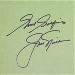 Jack Nicklaus Signed Book 'On & Off the Fairway' JSA #Q49245