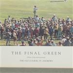 Nick Faldo Signed Open Championship 'The Final Green' Weaver Artist Proof JSA ALOA