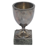 1958 Belgian Open Trophy from Winner Ken Bousfield - Tournament Issued Winners Trophy