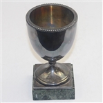 1958 Belgian Open Trophy from Winner Ken Bousfield - Tournament Issued Winners Trophy