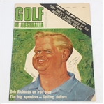 Jack Nicklaus Signed 2000 US Open Scorecard with 1971 Golf in Australia Magazine JSA ALOA