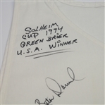 1994 Solheim Cup Caddy Bib From LPGA HOF Patty Sheehan Signed by USA Team JSA ALOA