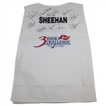 1996 Three Tour Challenge Caddy Bib LPGA HOF Patty Sheehan Signed by 10 W/ Payne Stewart JSA ALOA