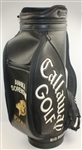 Annika Sorenstam 1997 Tour Golf Bag with Her Glove & 1992 LPGA Mazda Contestant Badge