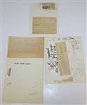 Ben Hogan, Paul Runyan, & Denny Shute Original PGA Championship Press Photos