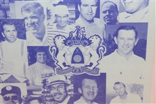 Multi-Signed 1969 La Costa Tournament of Champions Pairing Sheet PSA/DNA #W08999