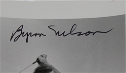 Lot of Four Byron Nelson Signed Original Photos from 'Winning Golf' JSA ALOA