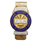  Jack Flecks 1962 PGA Championship at Aronimink GC Contestant Money Clip/Badge 