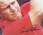 Arnold Palmer Signed 2005 Rochester Press Radio Club Display Photo JSA ALOA