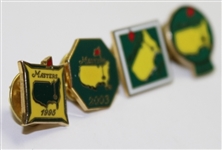 Lot of Four Masters Employee Pins - 1995, 2003, 2006, & 2011 