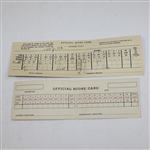 Lot of Three 1955 Items - Womens Amateur Program and Two Scorecards