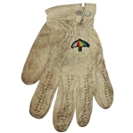 Arnold Palmer Signed Game Used Golf Glove with Copy of Letter JSA #Q64240