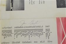 1964 PGA Pairing Sheet Signed by Palmer, Nicklaus, Hogan, Player, and others JSA ALOA
